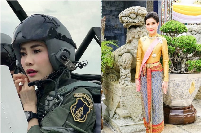Profil Sineenat Wongvajirapakdi: Selir Istimewa Raja Thailand yang Juga Pilot Jet Tempur