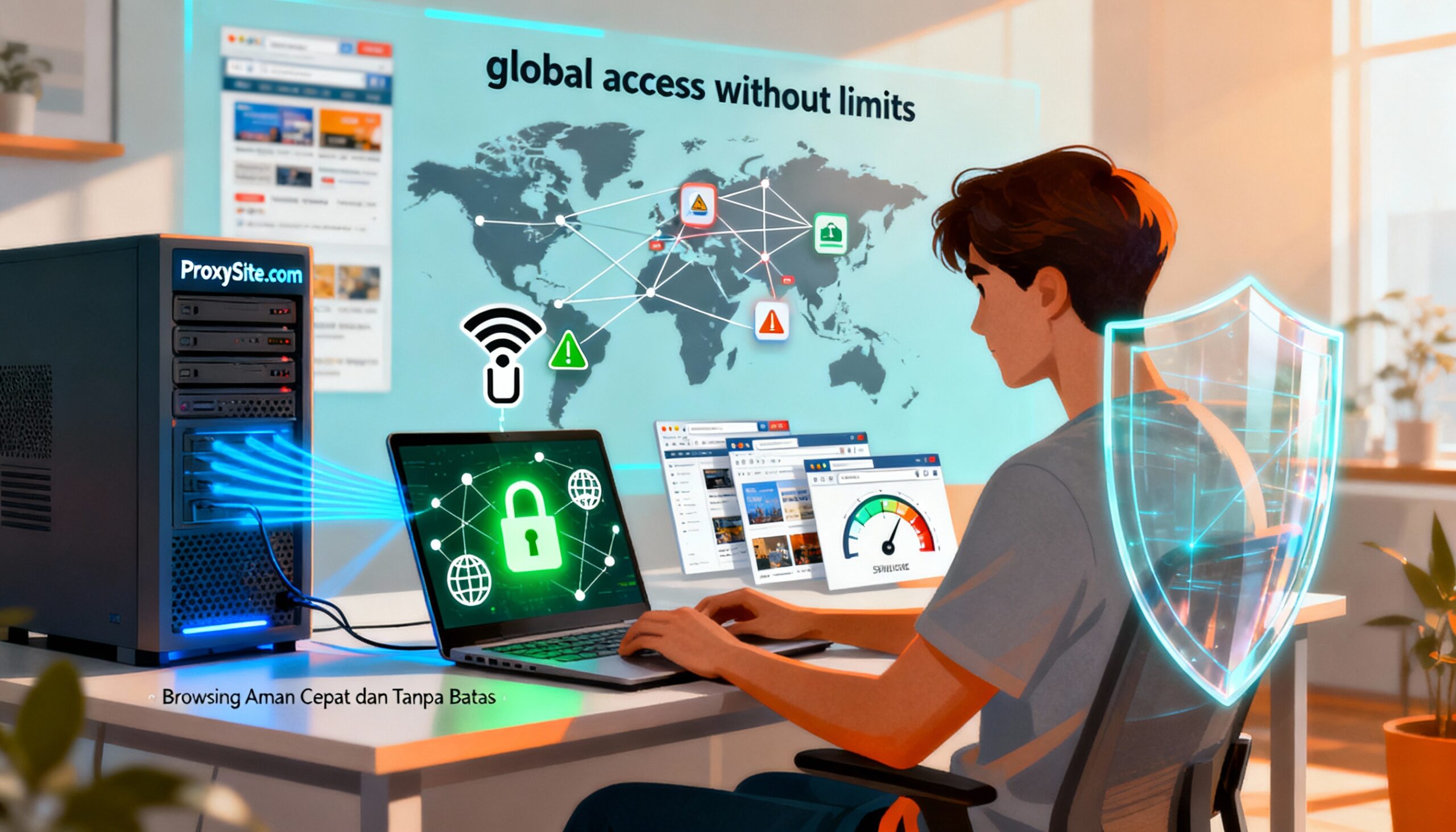 Proxy Site Bukan Sekadar Alat Bypass Ketahui Fungsi Lengkapnya untuk Privasi Anda