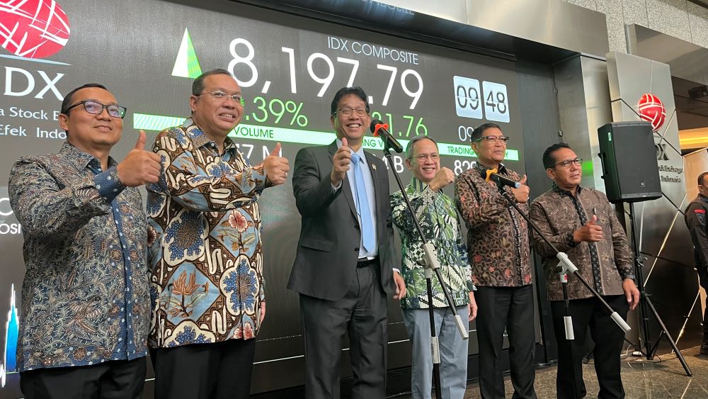 Purbaya dan OJK Bentuk Tim Kerja Strategis Sambangi Bursa Efek Indonesia