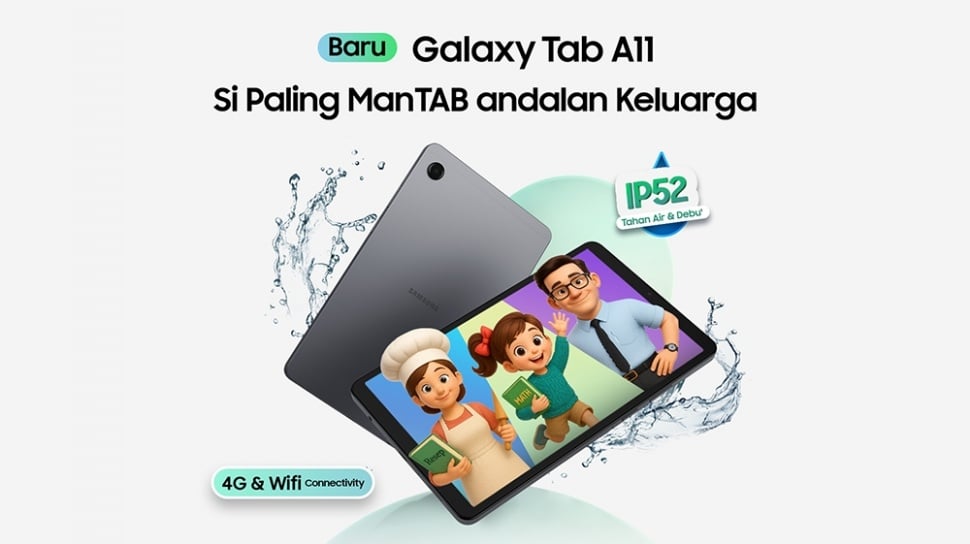 Samsung Galaxy Tab A11 Resmi Masuk RI: Tablet Murah Harga Rp 2 Jutaan