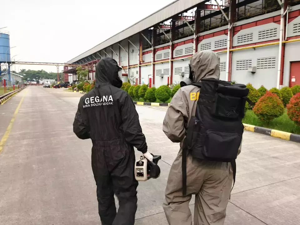 Sebaran Radioaktif Cesium-137 Melalui Udara di Cikande Menurun Signifikan