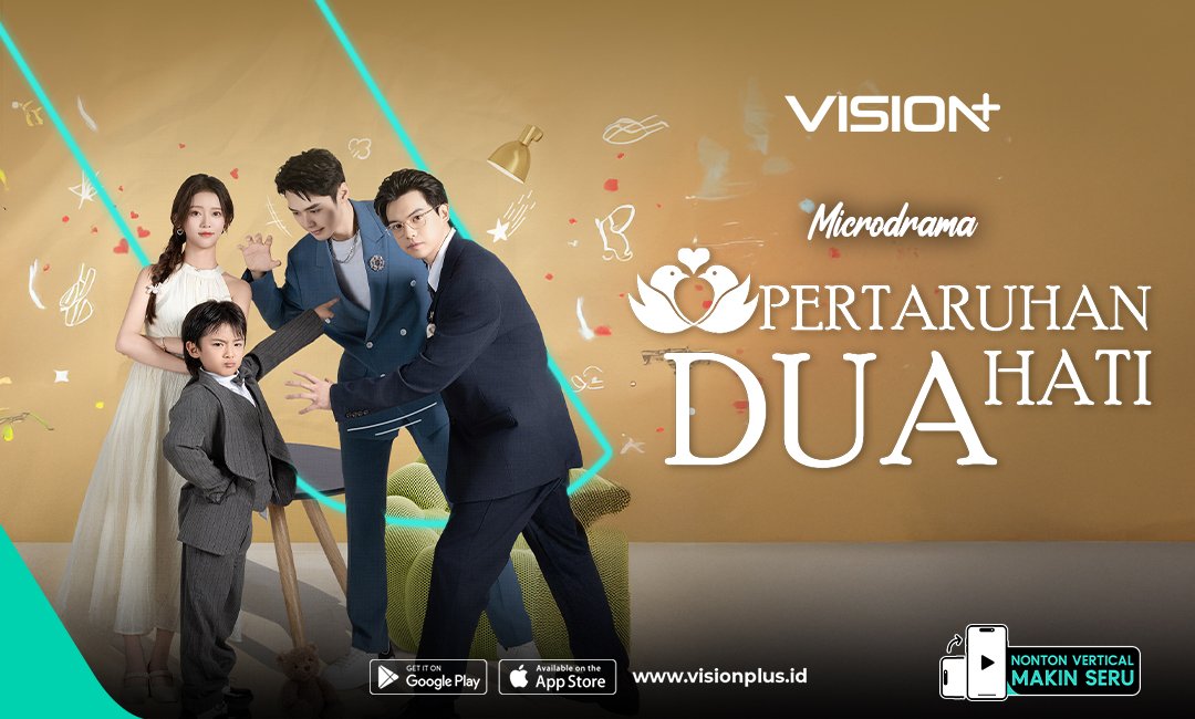 Sinopsis dan Link Streaming Microdrama "Pertaruhan Dua Hati" Eksklusif di VISION+
