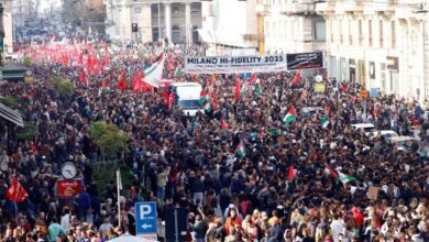 Solidaritas untuk Gaza: Ratusan Ribu Pekerja Italia Gelar Mogok Massal
