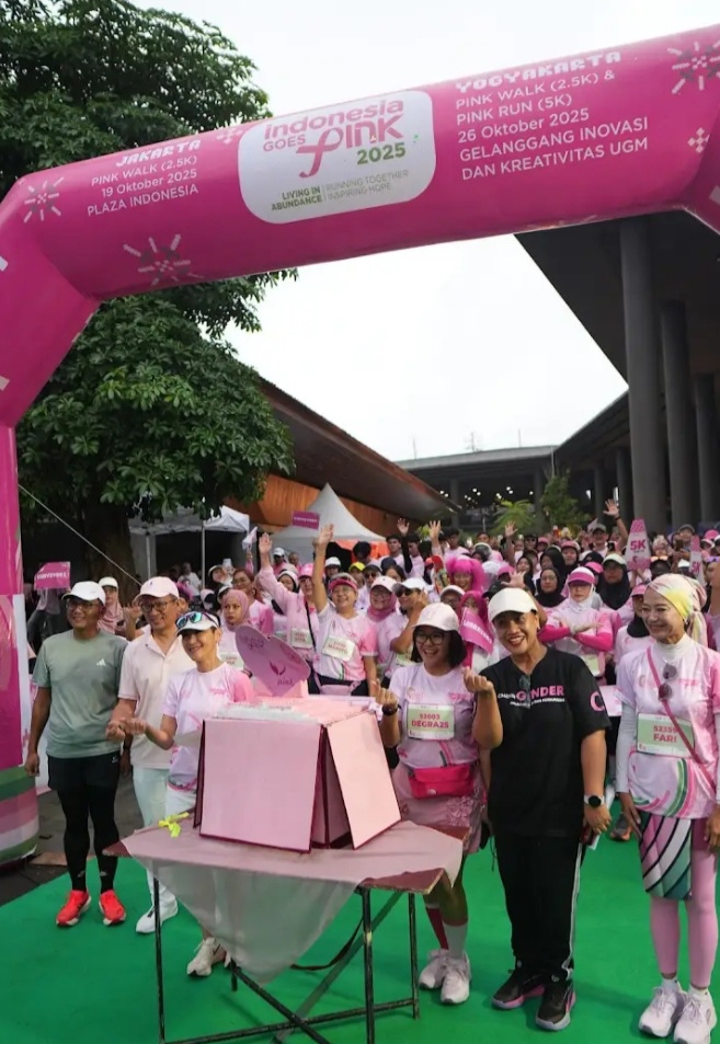 Sorella dan Lovepink Kampanyekan Peduli Kanker Payudara di Indonesia Goes Pink 2025