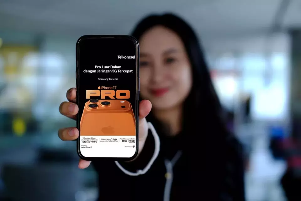 Telkomsel Rilis iPhone 17 Series, Paket Bundling Halo+: Bayar 12 Dapat 24 Bulan!