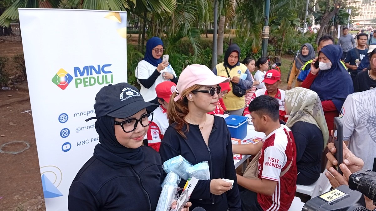 Warga Antusias Cek Kesehatan Gratis MNC Peduli Bersama PMI Jakpus: Lindungi Diri