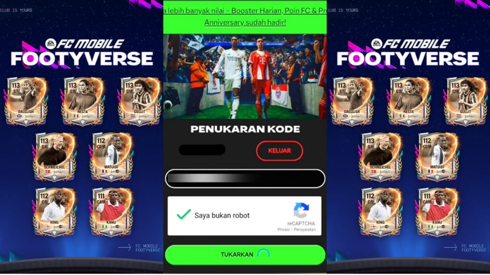 23 Kode Redeem FC Mobile Terbaru 13 November 2025: Gratis Gems dan Pemain 113 Menanti!