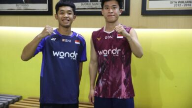 Adrian dan Verrell Amunisi Baru Ganda Putra untuk Kesuksesan Tim