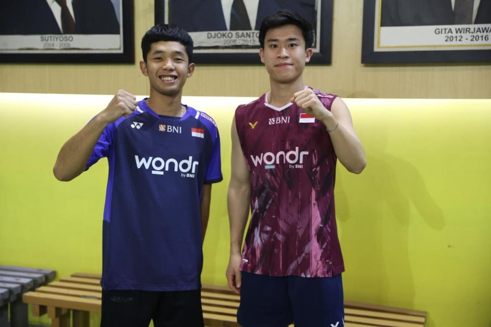 Adrian dan Verrell Amunisi Baru Ganda Putra untuk Kesuksesan Tim