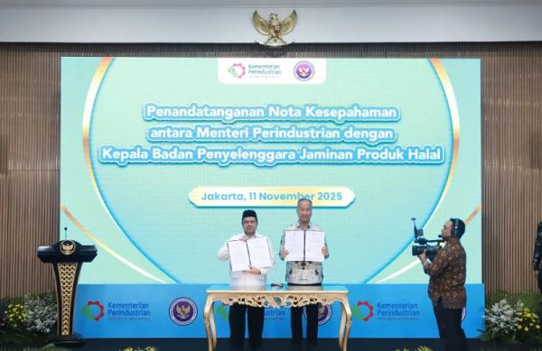 BPJPH dan Kemenperin Tandatangani Kerja Sama: Strategi Perkuat Ekosistem Industri Halal