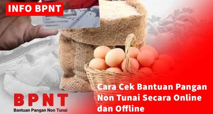 Cara Mudah Cek BPNT Bansos Pangan Online dan Offline Terbaru 2025, Simak Panduannya!