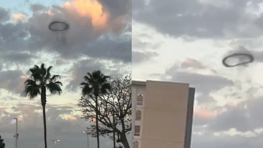 Cincin Hitam Muncul di Langit Disneyland: Fenomena Alam Misterius yang Menghebohkan Pengunjung
