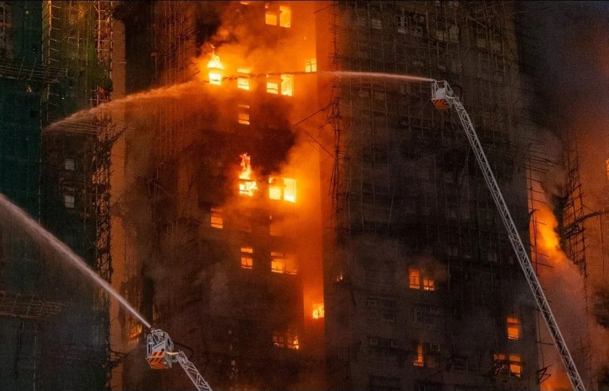 Dua WNI Tewas dan Dua Terluka dalam Kebakaran Apartemen Wang Fuk Court Hong Kong