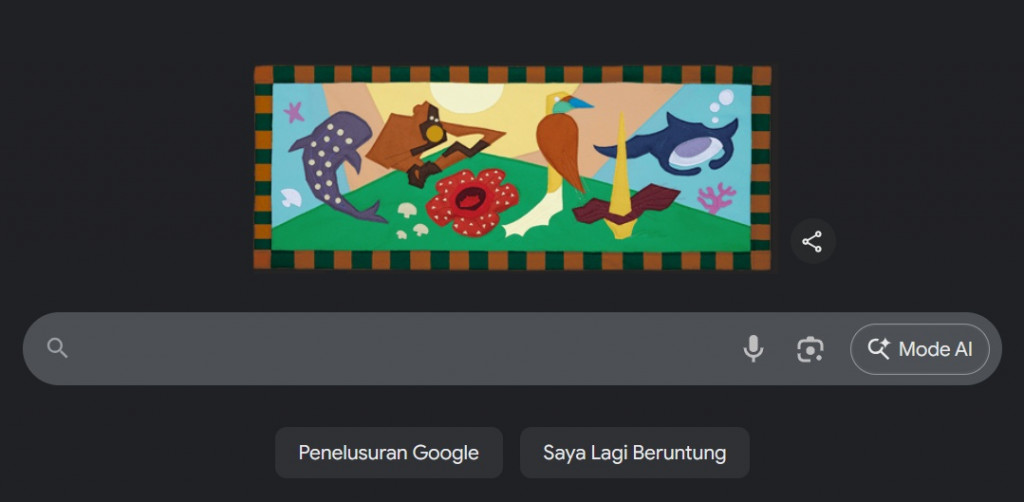 Google Doodle Meriahkan Hari Cinta Puspa dan Satwa Nasional 2025: Apa Makna di Baliknya?