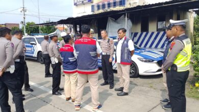 Hadapi Libur Nataru 2025, Polres Brebes Sinergi dengan Petugas Tol Pejagan-Pemalang
