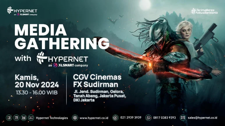 Hypernet Technologies Gelar Movie Time: Dorong Transformasi Digital dan Keamanan Infrastruktur di Indonesia