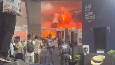 Kebakaran Hanguskan Paviliun Perundingan Iklim PBB di Brasil: Delegasi Panik Berlarian!