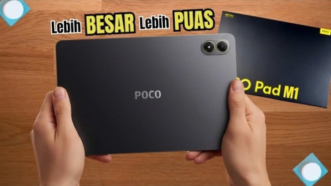 POCO Pad M1 Segera Meluncur dengan Baterai 12.000 mAh dan Layar Jumbo 12 Inci!