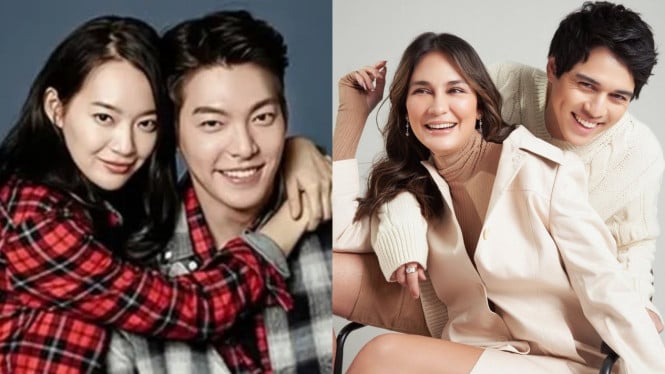 Perbedaan Usia Kim Woo Bin dan Shin Min Ah Jadi Sorotan, Netizen: Mirip Luna Maya dan Maxime!