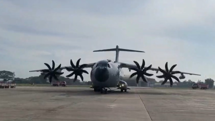 Pesawat Raksasa Airbus A400M TNI AU Siap Misi Kemanusiaan di Gaza