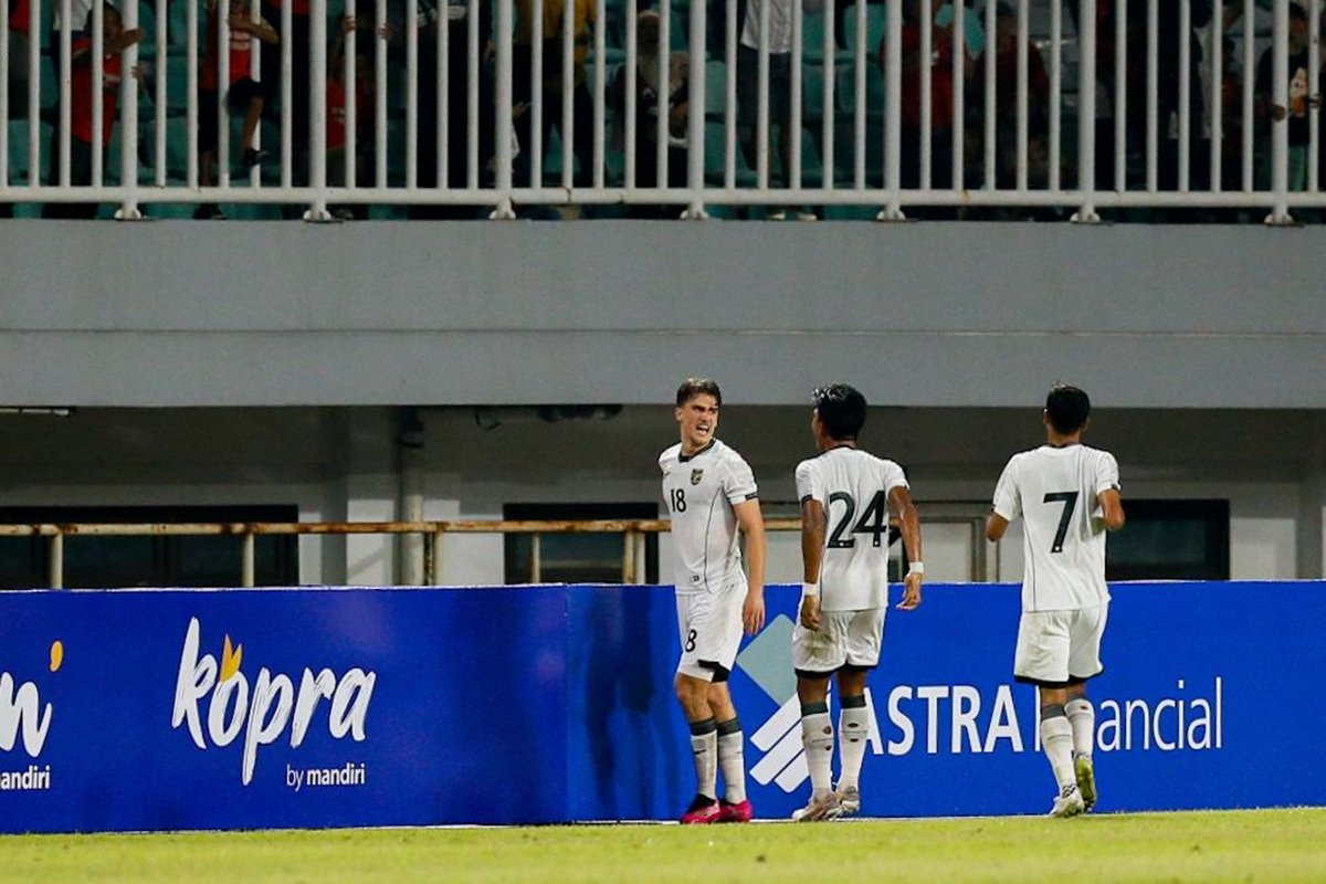 Puasnya Mauro Zijlstra Cetak Gol Debut Timnas U-22 Saat Imbangi Mali 2-2, Sorotan Pertandingan!