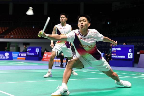 Raymond/Nikolaus Melaju ke Babak Selanjutnya, Isyana/Rinjani Tersingkir di Korea Masters 2025