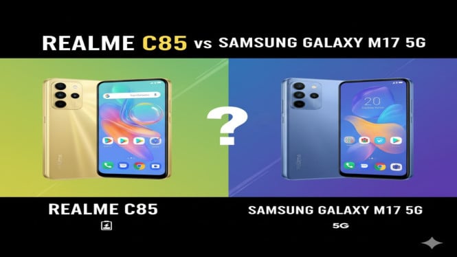 Realme C85 vs Galaxy M17 5G: Perbandingan Lengkap, Mana yang Lebih Unggul?