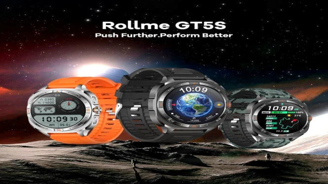 Rollme GT5S Resmi Rilis: Jam Tangan GPS Murah, Akurasi Tinggi & Baterai Tahan Lama