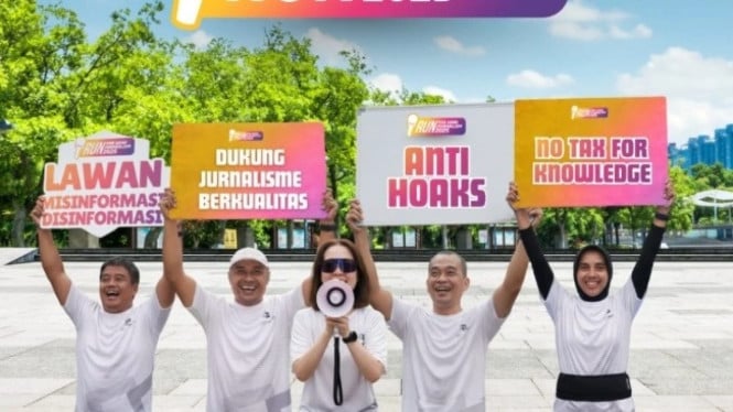 Run For Good Journalism 2025: Forum Pemred Serukan Jurnalisme Berkualitas untuk Masa Depan