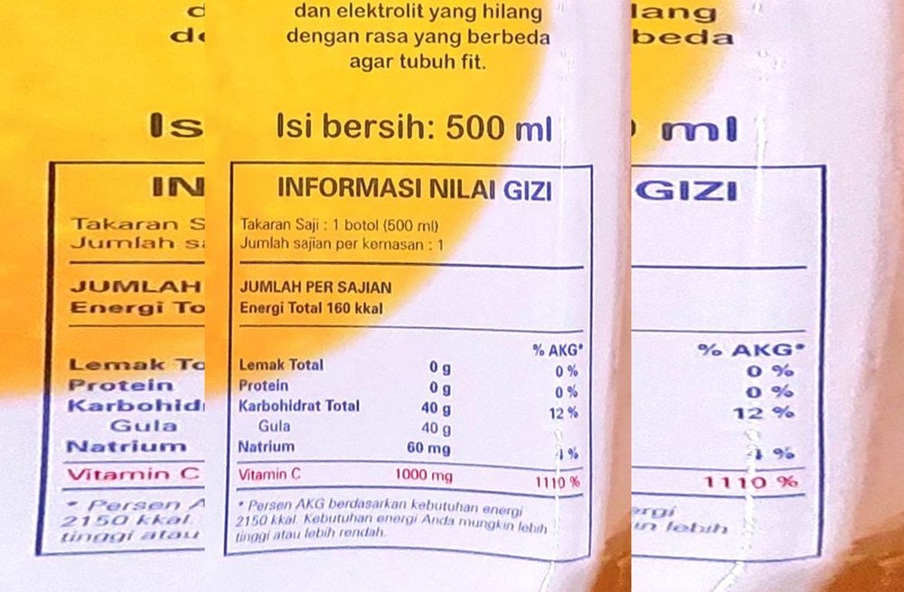 Viral! Minuman Isotonik Ini Bikin Geleng-Geleng Karena Kandungan Gulanya