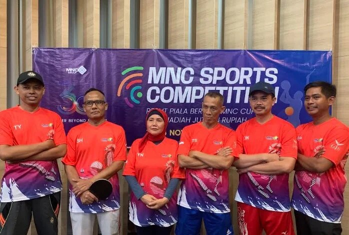 "HUT ke-36 MNC Group: Global Jaya Sejahtera Raih Juara Berturut-turut di Lomba Tenis Meja"