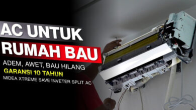 AC Midea Inverter Hemat Listrik dengan Garansi Kompresor 10 Tahun, Pilihan Terbaik!
