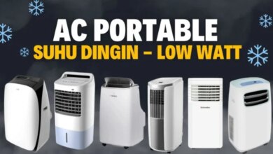 AC Portable Low Watt Terbaik 2025: Hemat Listrik, Harga Rp3 Jutaan, Mudah Dipindah