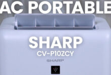 AC Portable Sharp CVP-10ZCY Rp3,4 Juta, Fitur Roda 360 Derajat untuk Mobilitas Mudah