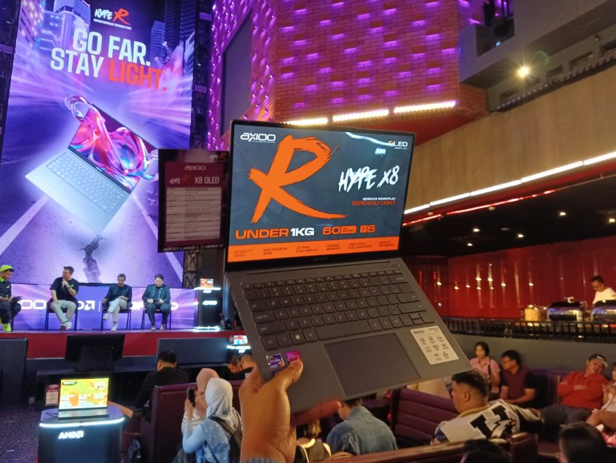 Axioo Hype R X8 OLED Resmi Meluncur, Laptop Ryzen 7 Tipis Harga Rp8 Jutaan
