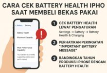 Beli iPhone Bekas? Cek Battery Health dengan Cara Ini Agar Tidak Tertipu Penjual Nakal