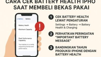 Beli iPhone Bekas? Cek Battery Health dengan Cara Ini Agar Tidak Tertipu Penjual Nakal