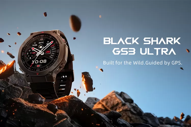 Black Shark GS3 Ultra Rilis dengan GPS Dual-Band dan Baterai Tahan Hingga 18 Hari
