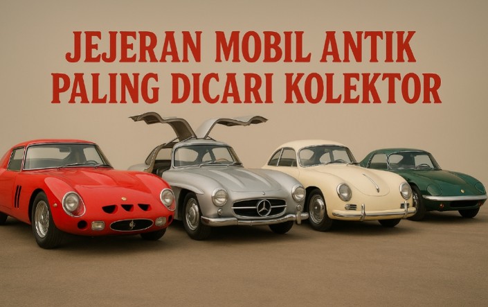 Deretan Mobil Antik Paling Diburu Kolektor Menjelang Akhir 2025, Harga Melonjak Tajam