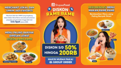 Diskon Rame-rame ShopeeFood Dorong Pertumbuhan Merchant Lokal dan UMKM 3,5 Kali Lipat 2025