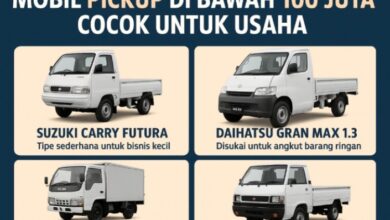 Harga Turjun 2025: Deretan Mobil Pickup Terbaik di Bawah 100 Juta Favorit Pelaku Usaha
