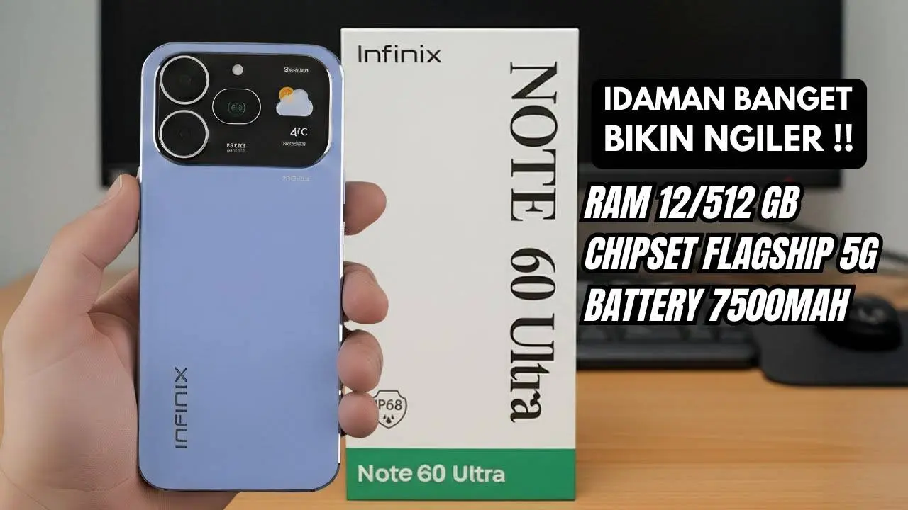 Infinix Note 60 Ultra Kolaborasi dengan Pininfarina, Bawa Desain Mobil Sport ke Smartphone