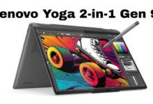 Lenovo Yoga 2-in-1 Gen 9: Laptop Ringan Berperforma Tinggi untuk Kerja dan Gaming Ringan