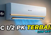 Lima AC Inverter Setengah PK Terbaik: Dingin Maksimal dengan Konsumsi Listrik Hemat