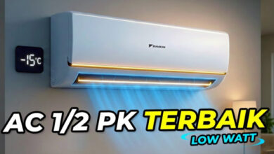 Lima AC Inverter Setengah PK Terbaik: Dingin Maksimal dengan Konsumsi Listrik Hemat
