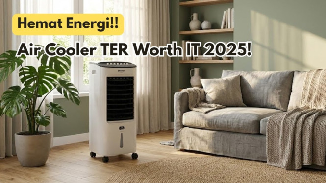 Lima Air Cooler Terbaik 2025, Efisien Dinginkan Ruangan tanpa Bikin Tagihan Listrik Membengkak
