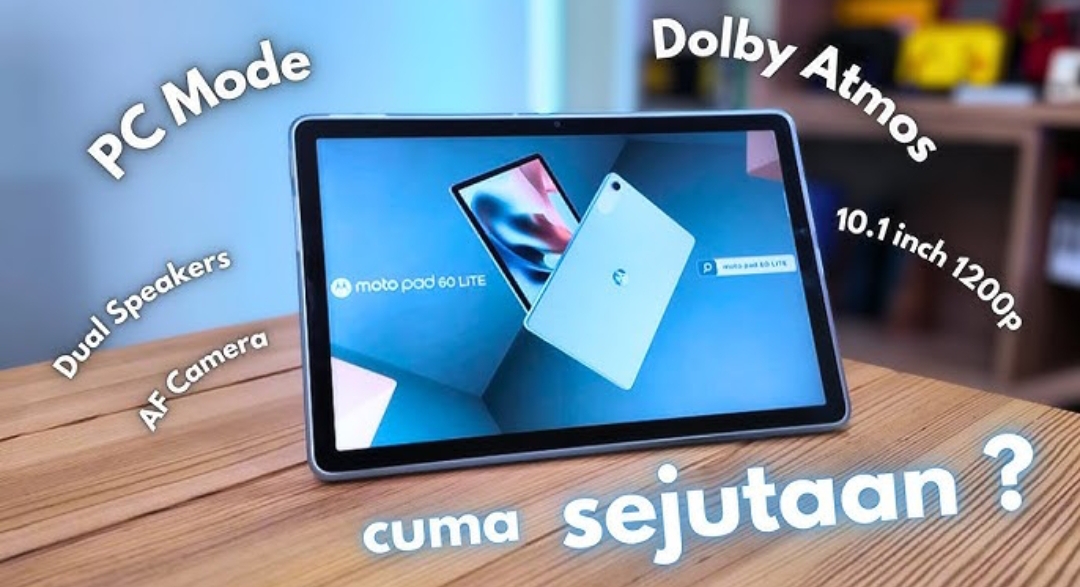 Moto Pad 60 Lite: Harga Terjangkau dengan Fitur Menarik untuk Hiburan dan Belajar Online
