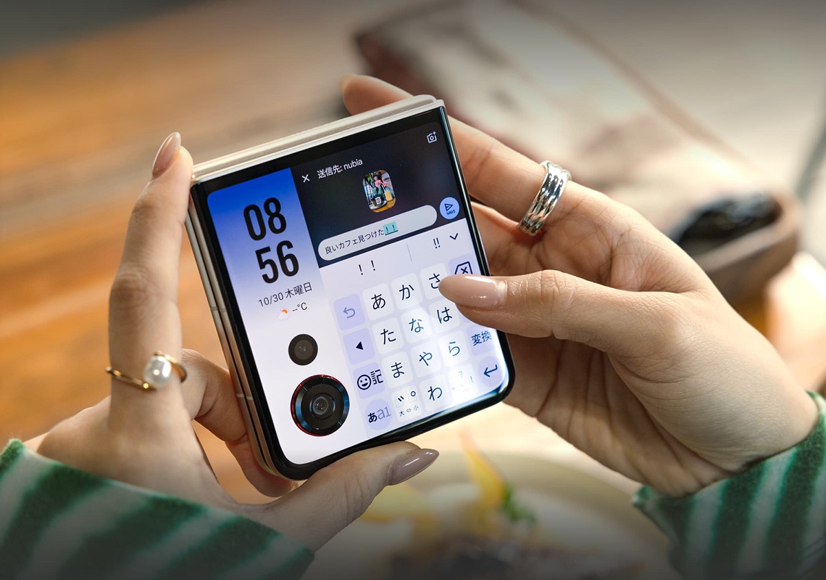 Nubia Flip 3: HP Lipat Desain Kulit Kerang dengan Layar Cover 4 Inci dan Fitur Unggulan