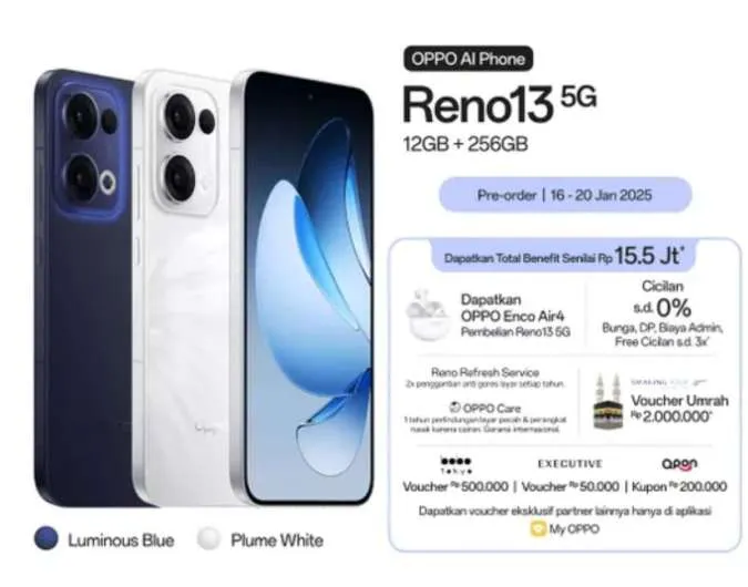 Oppo Reno 13 Usung Kamera Belakang Super Premium, Intip Hasil Fotografinya di Sini!