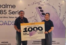 Realme C85 Bagikan Bantuan untuk 1000 Driver Ojol di Aksi Turun ke Jalan